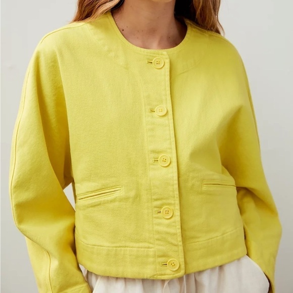 LE Fou Wilfred Chiata Jacket (Royal Yellow) - Picture 6 of 13